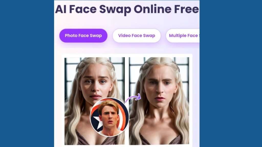 Vidnoz Ai face Swap